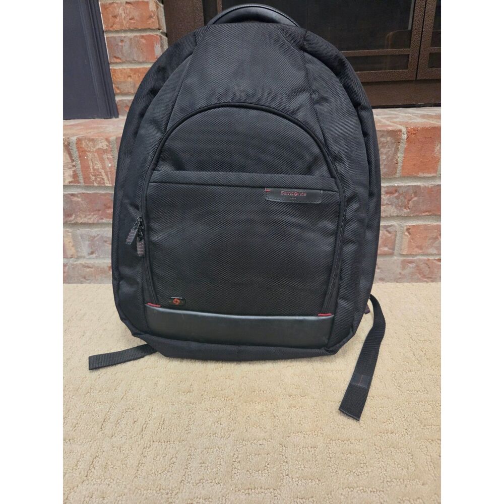 Samsonite Xenon Backpack Black Padded Large Capacity Fits Any Laptop-Please Read